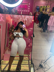 Sweetheart Polka Dot Capris