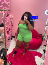 Ribbed Tube Top Romper