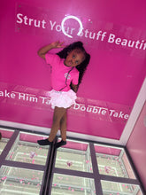 Pretty Pink Double G Ruffle Short Set(Gucci)