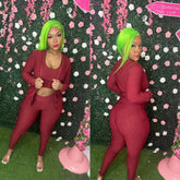 Three Piece Active Jogger Set