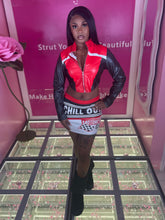 Chill Out Motorsport Leather Skirt Set