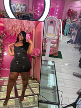 The Chrome Diamond Back Out Dress