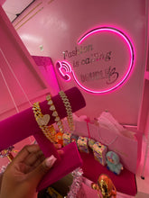 Three-piece gold baddie bracelet set