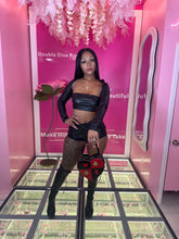 Leather Me Short set