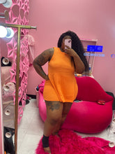 The sleeveless Knit short set