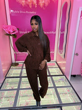 Mocha Brown Casual Set