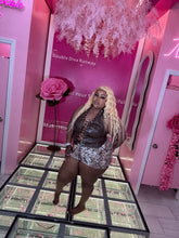 The leopard plus short set