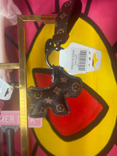 Lv dog keychain