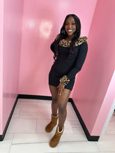 The Night Out Cheetah Sleeve Dress