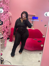 For The Gym Active Wide Leg Pants Set (Lulu inspired set)