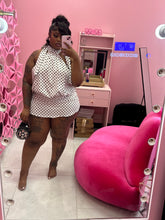 Classy Poke a Dot Dress| Romper