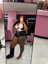 The color block Short Set