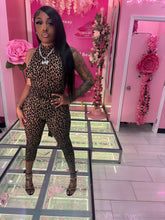 cheetah capri jumper