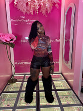 Queen of the Jungle Sheer Top