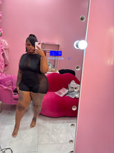 The Plus Sheer Sexy Side out Jumper