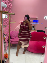 The Button Class Knit dress