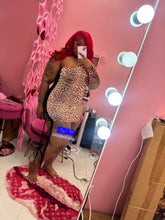 The Show Skin cheetah print dress