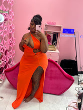 The sexy side out dress