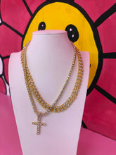 2Chainz Double Up Link & Tennis Necklace Set