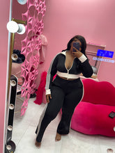 The Zipper Track Jacket and pants set