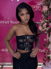 Midnight Buckle Tube Top