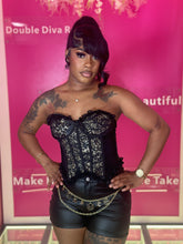 Soft Girl Era Cheetah Lace Corset