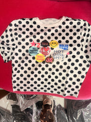 Badge Behavior Polka Dot Set