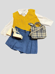 Let's Be Honest Collar Blouse (Top)