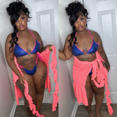 The Stunner Girl Color Disco Swimsuit