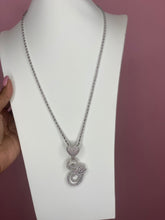 Letter Heart Necklace