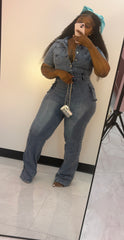 Denim Me Down Texas Jean Jumpsuit