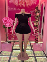 Timeless Sheer Plus Romper