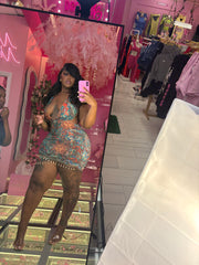Tulum Nights Halter Dress