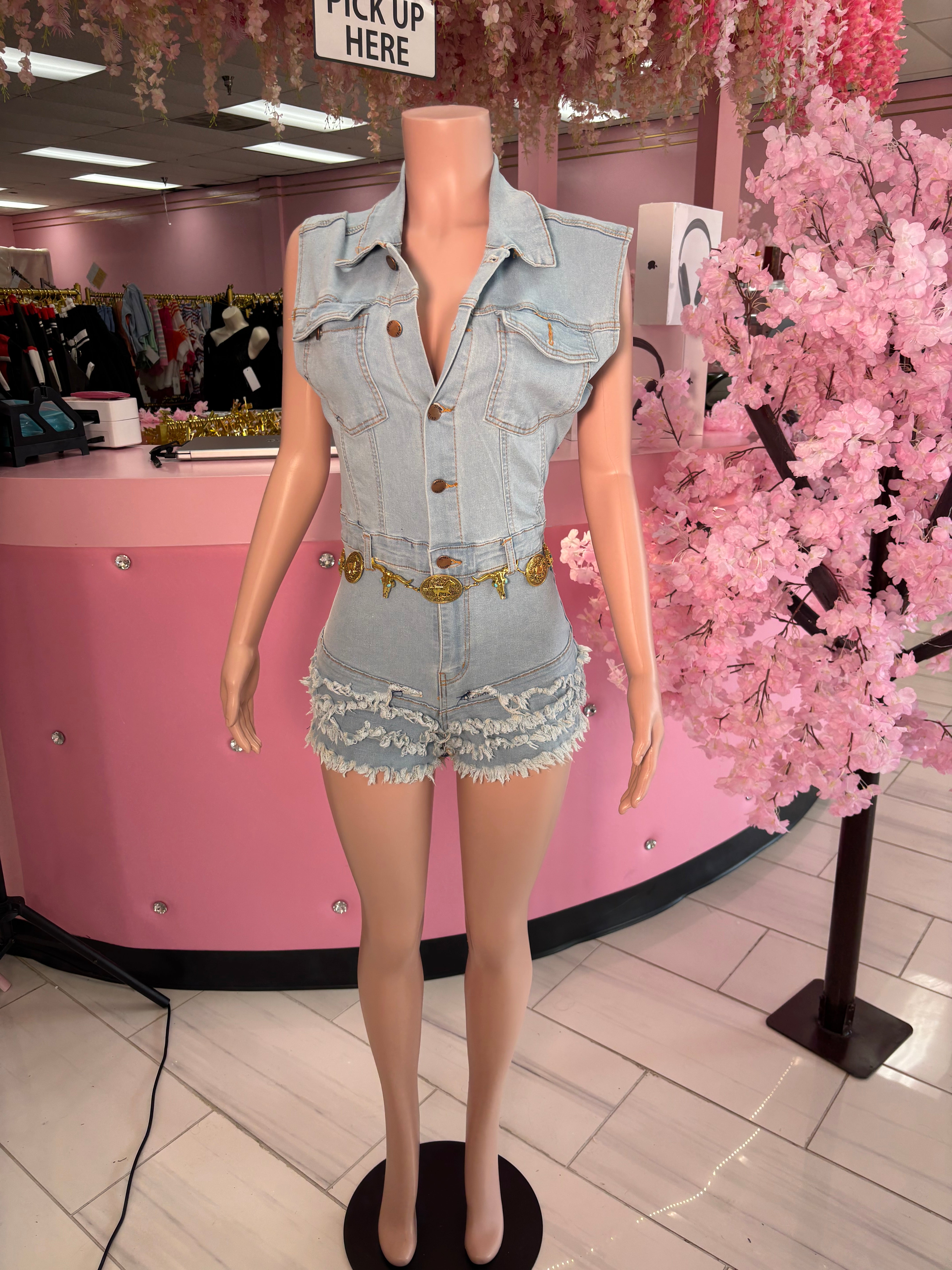 The shingle Denim Jumper
