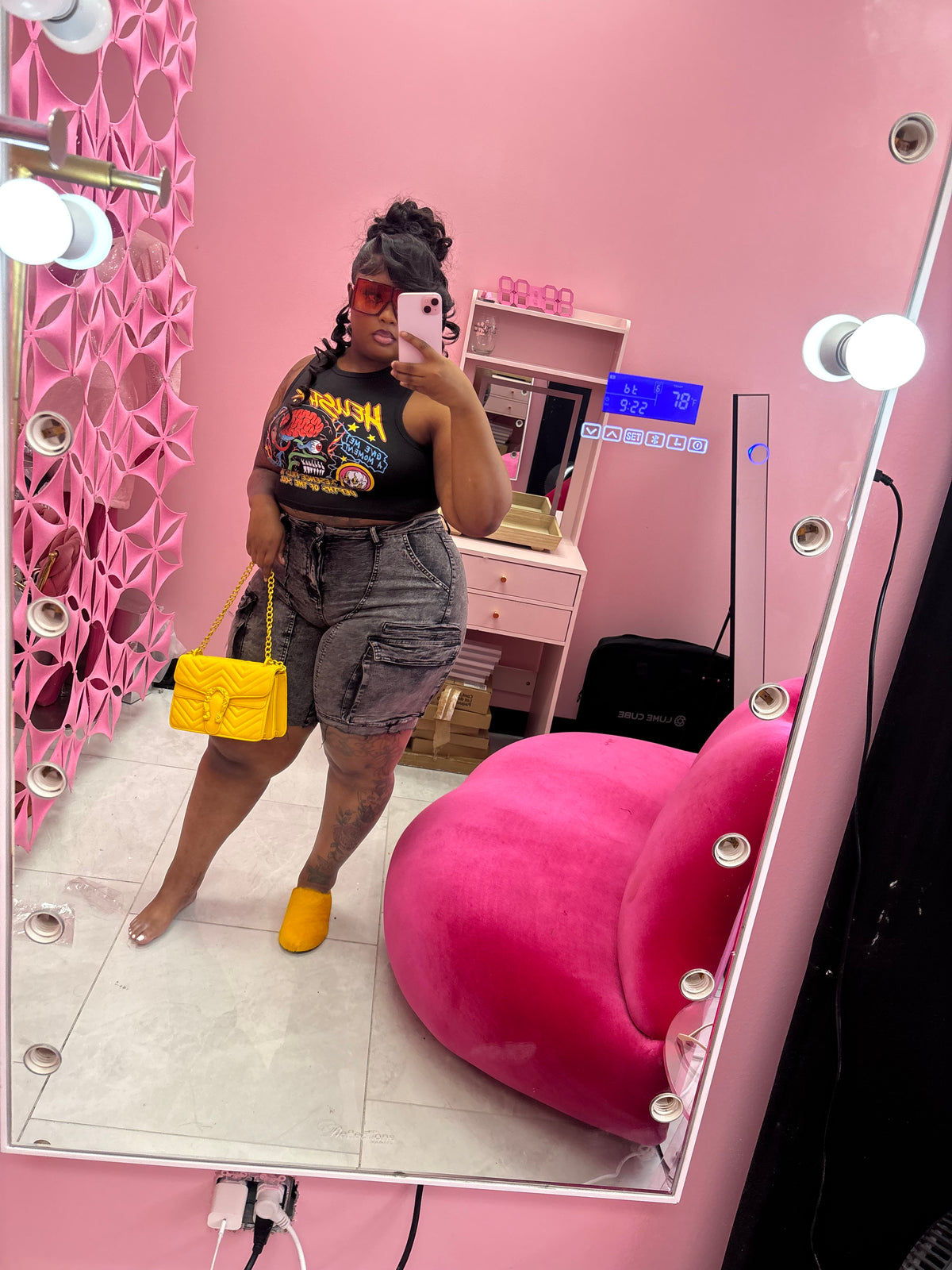 Hellstar Insp Cropped Tee