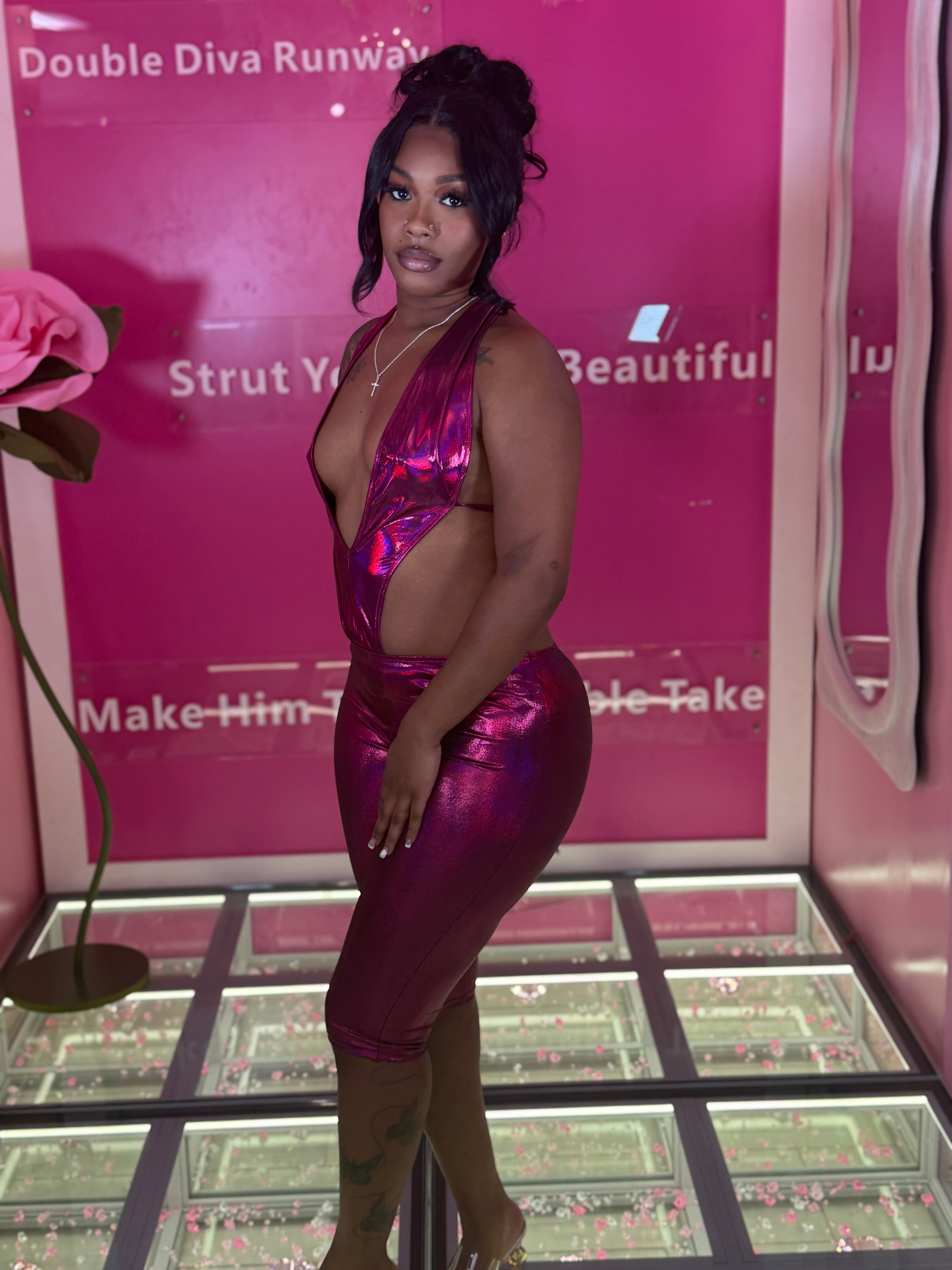 Sexy backless Bodysuit