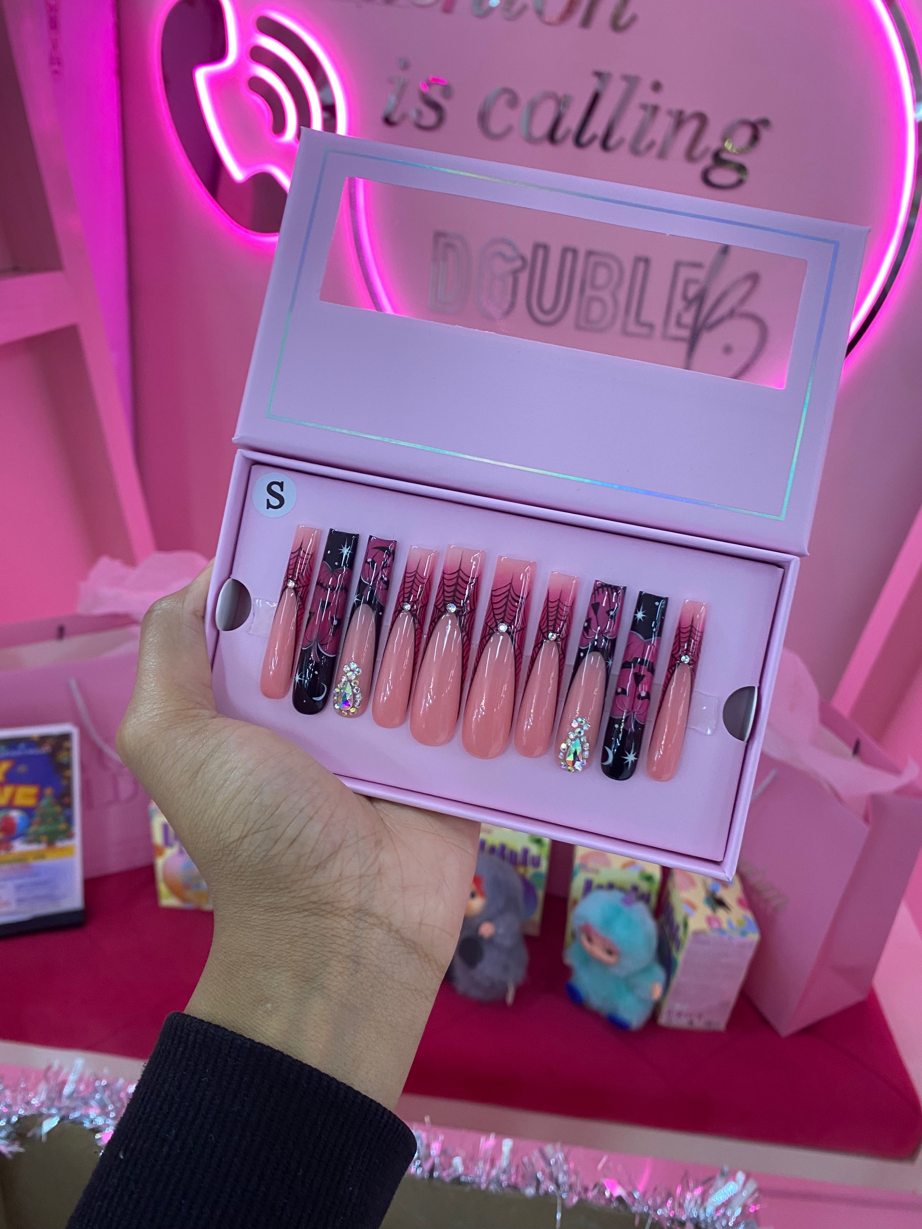 Custom Charmer Press On Nails