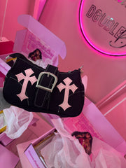 Midnight Pink Cross Purse