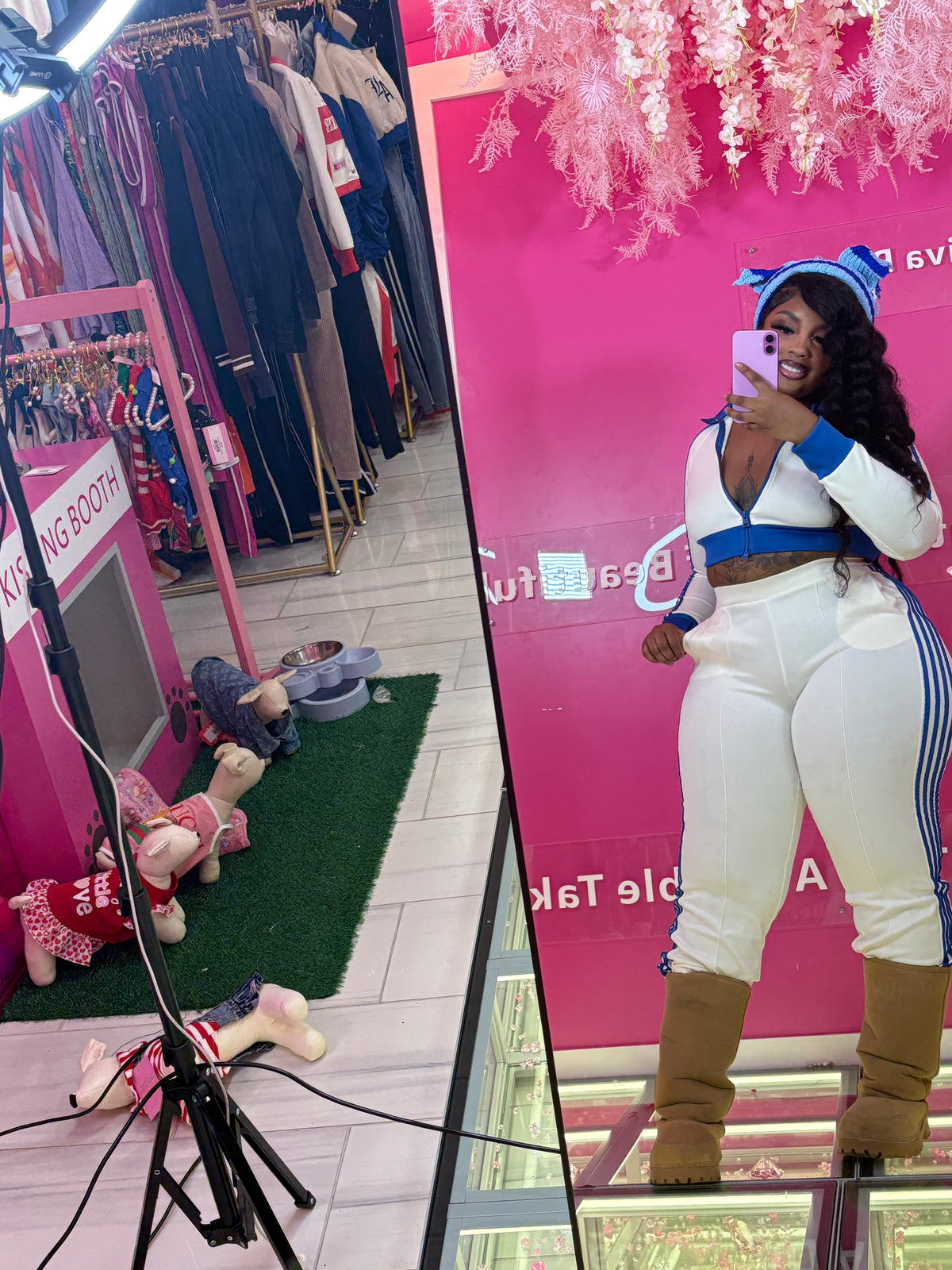 Fast Lane Zipper Track Suit