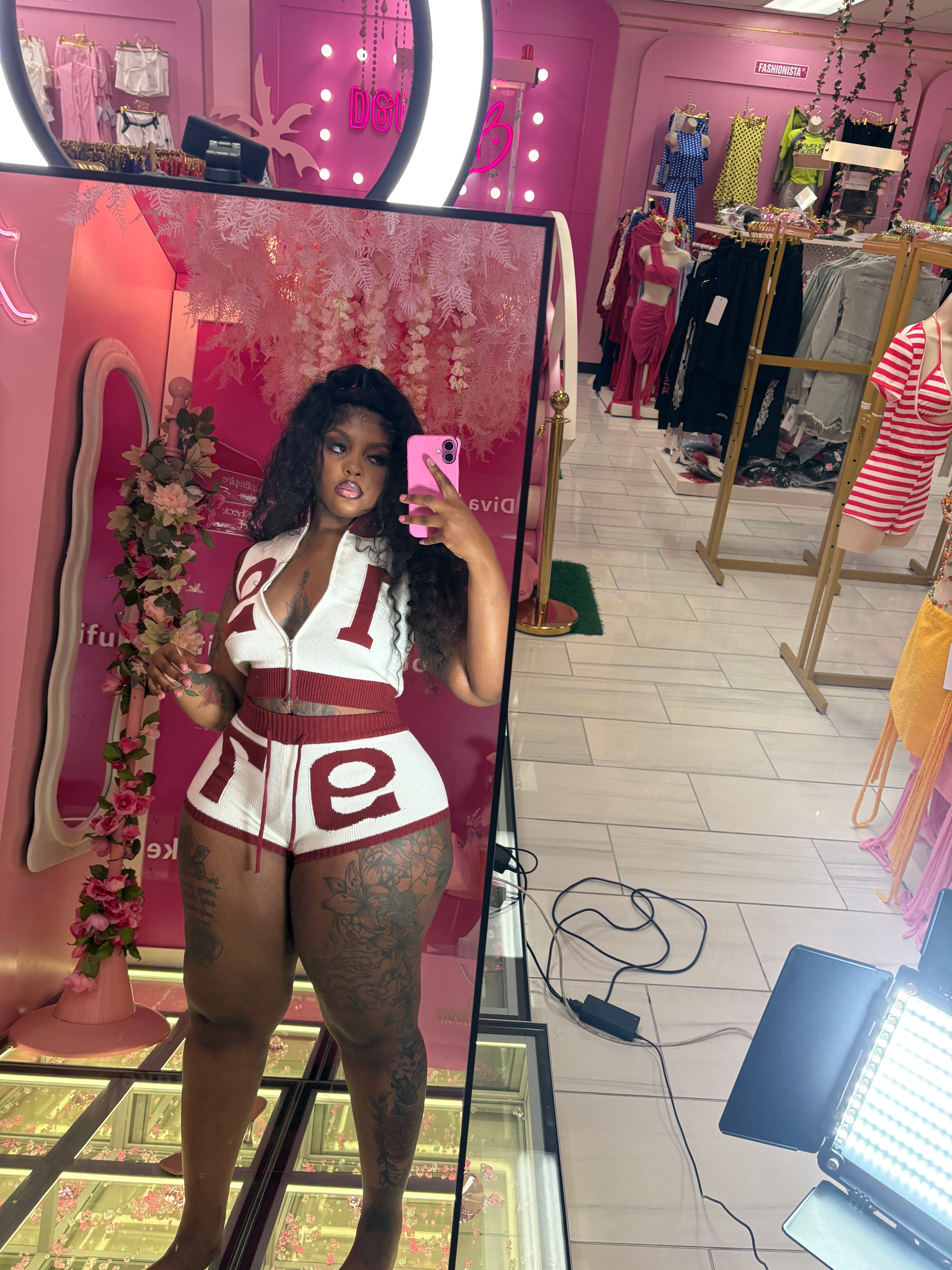 1997 Knit Short set