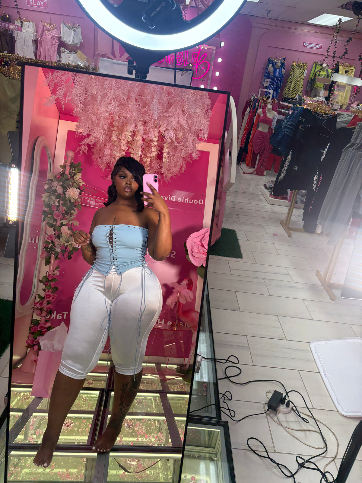 The Pretty Girl Rock Capri set
