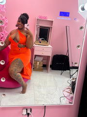 The sexy side out dress