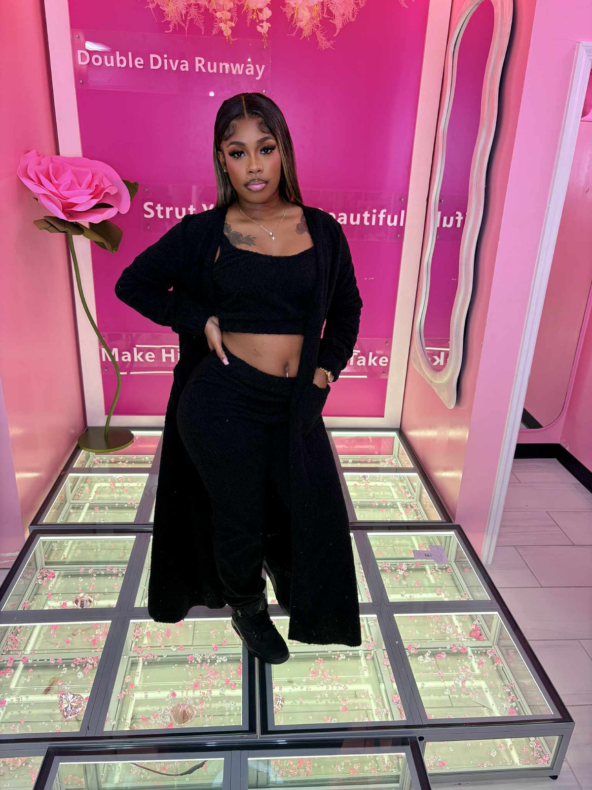 Three Piece Fall Comfy Bear Set