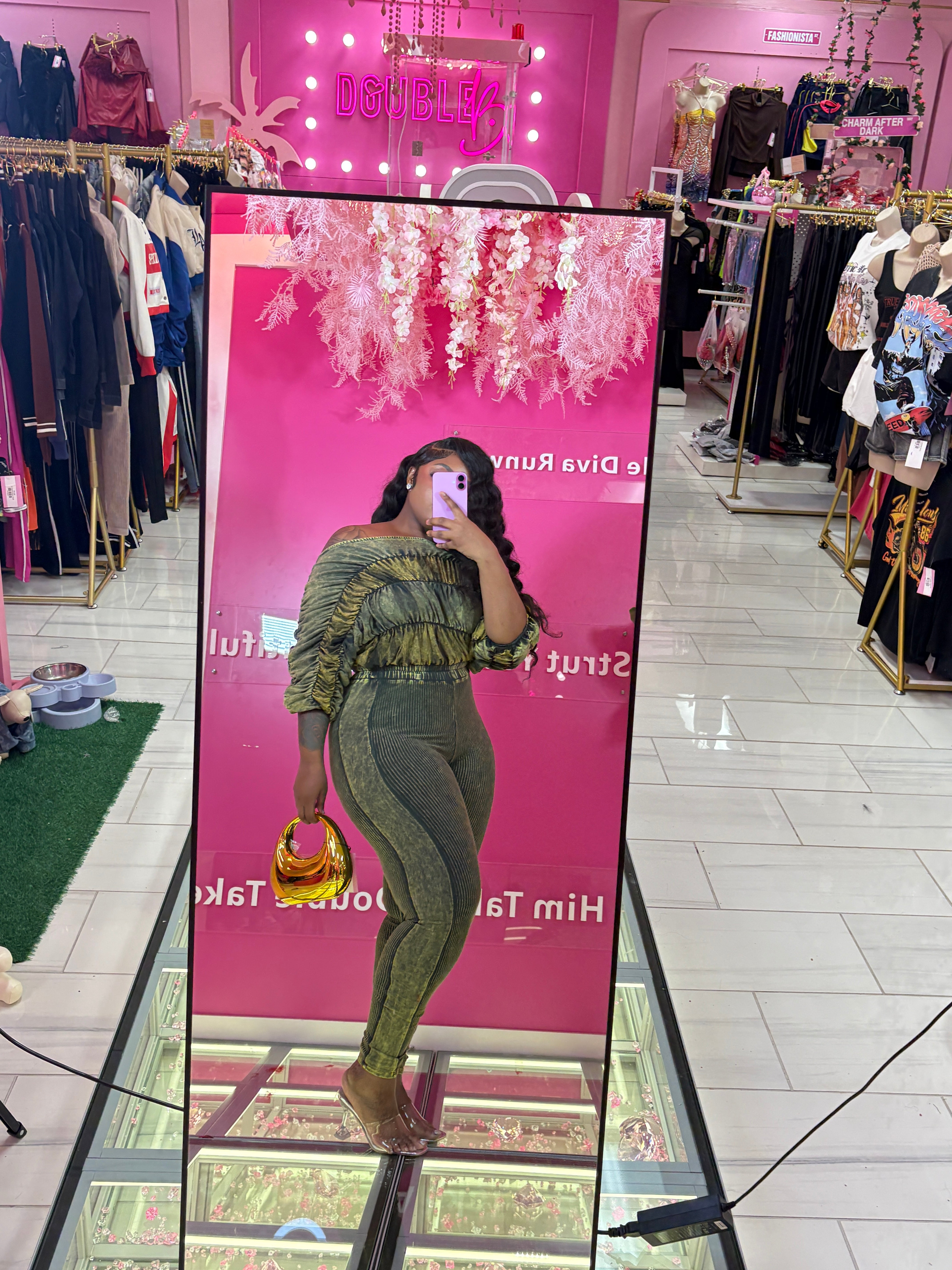 Scrunchy Washed Jumpsuit