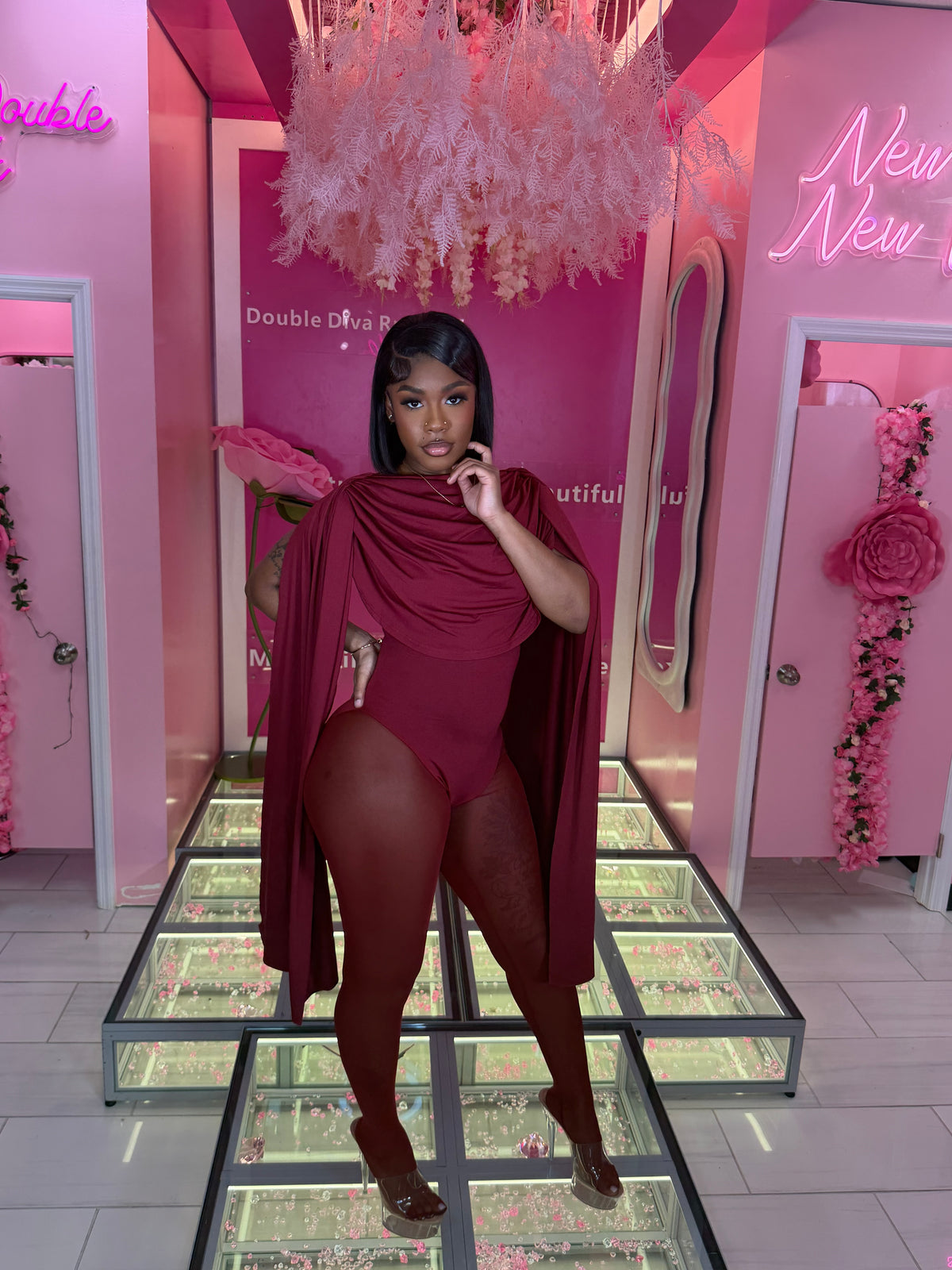 Too Hott 2 Handle Sheer Jumper