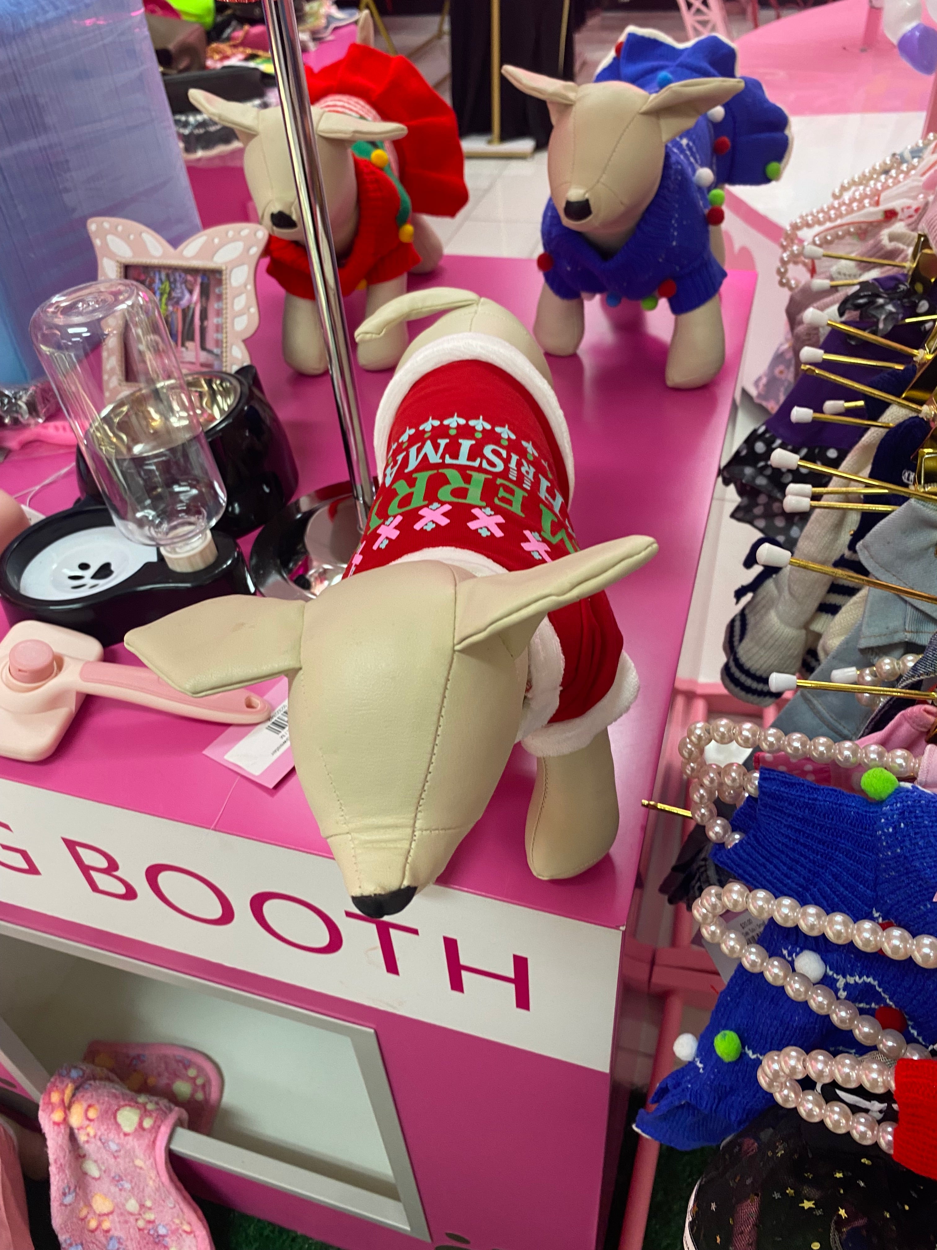 Pet xmas sweater and pjs