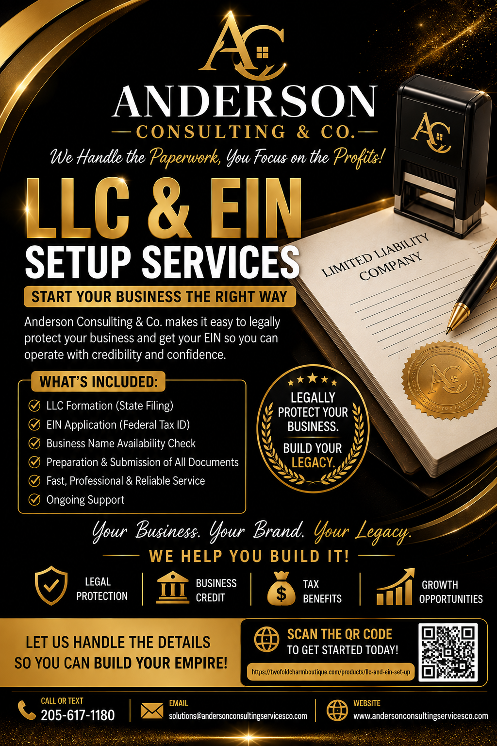 LLC and EIN Set Up