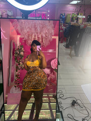 The Jungle Girl Fitted Dress