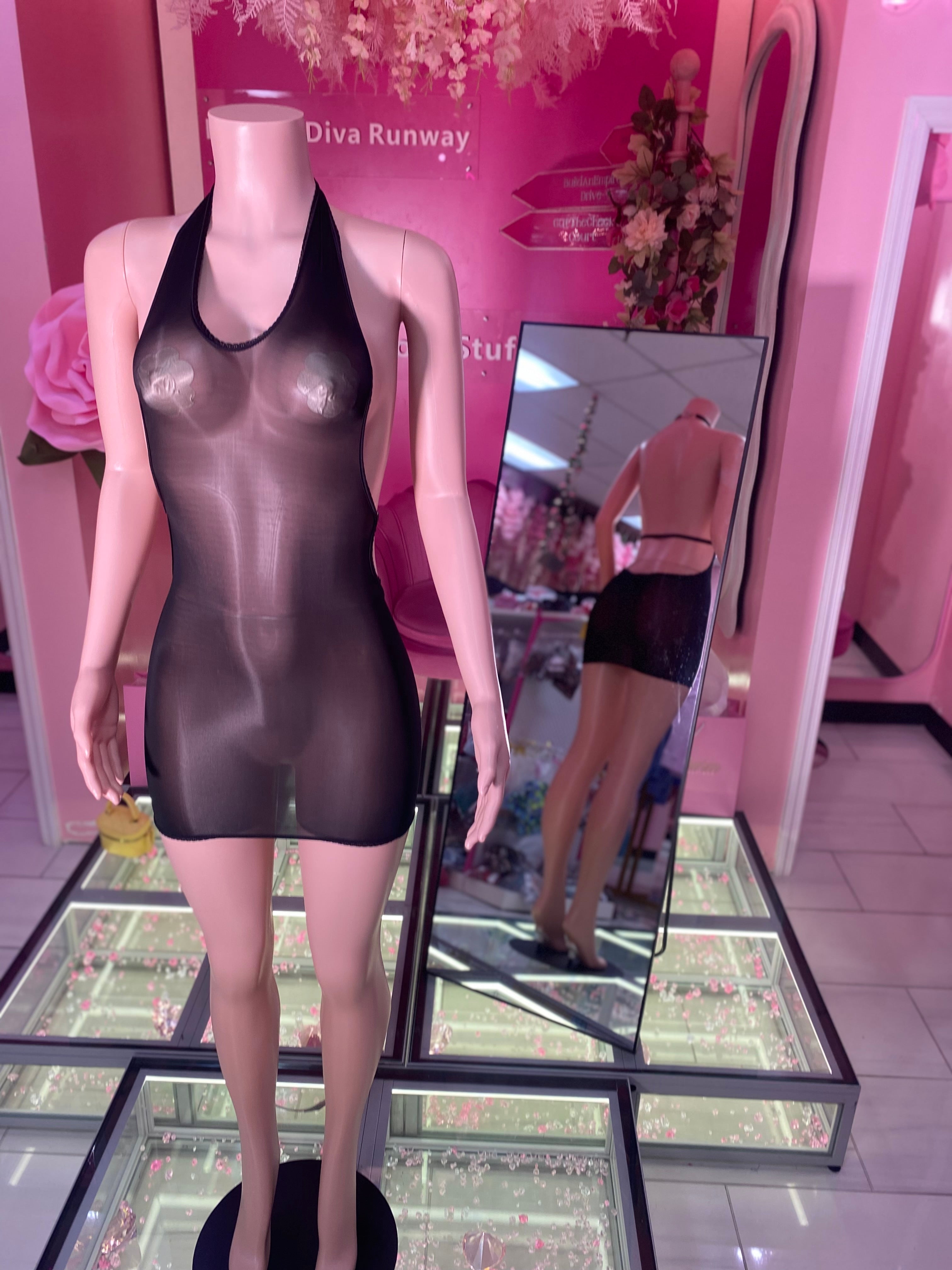 Midnight Back Out Dress