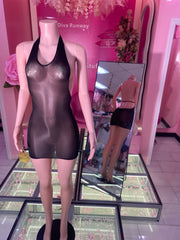 Midnight Back Out Dress